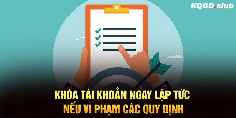 Người dùng đọc kỹ các quy định trong điều khoản để không vi phạm
