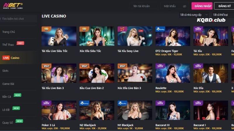 Sòng bài chuẩn Las Vegas