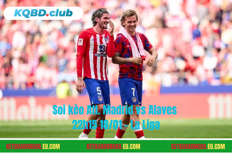 Đội hình dự kiến trước trận Atl. Madrid vs Alaves Đội hình dự kiến trước trận Atl. Madrid vs Alaves