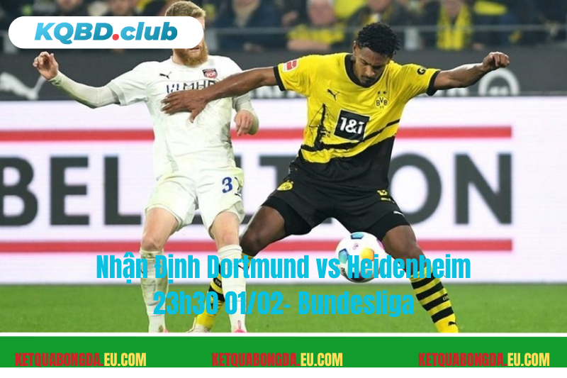 Đội hình dự kiến trước trận Dortmund vs Heidenheim Đội hình dự kiến trước trận Dortmund vs Heidenheim